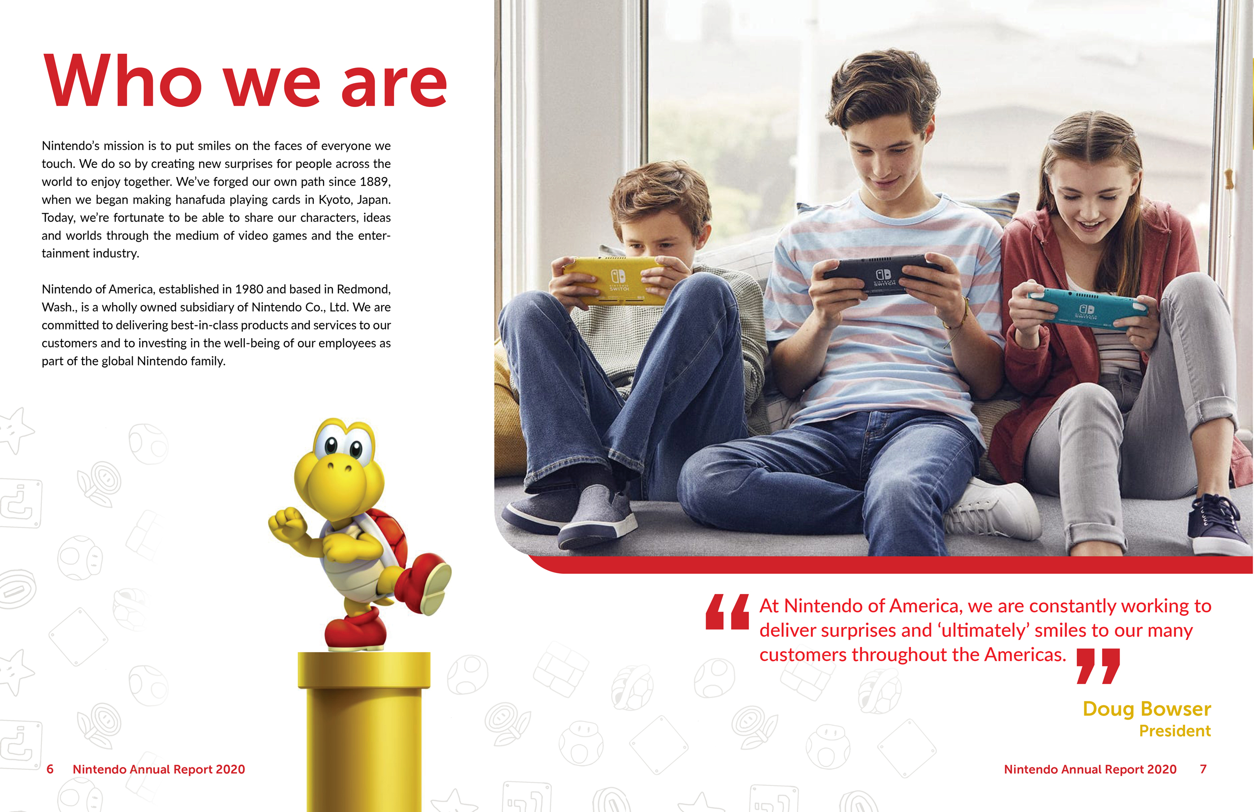 Nintendo Annual Report Spread 3