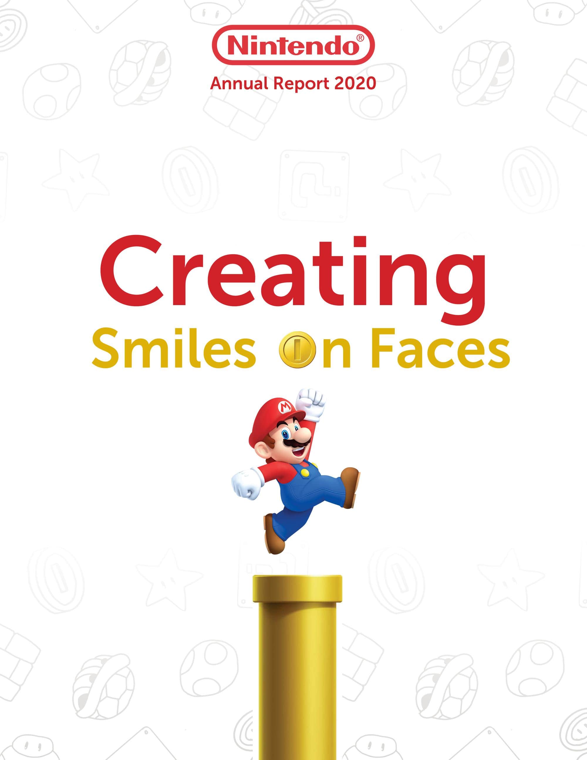 Nintendo Annual Report Cover